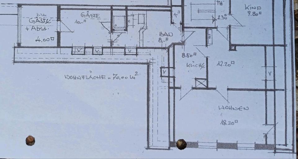 Dachgeschoßwohnung Fürstenau - 3 Zimmer, 77 m&sup2;, 790&euro; | Angebot:24842288
