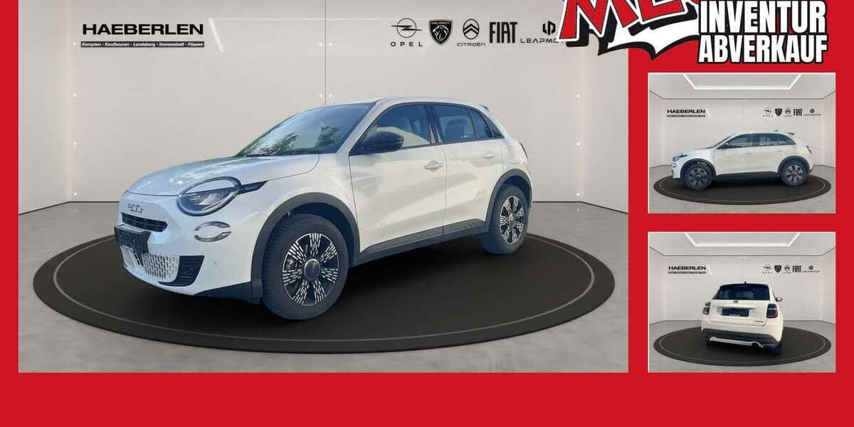 Fiat 600 7.500 km 23.990 &euro; Kaufbeuren 87600