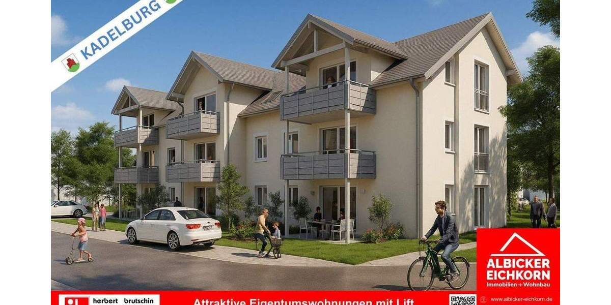 Etagenwohnung Küssaberg-Kadelburg Kadelburg - 3 Zimmer, 100 m&sup2;, 465.000&euro; | Angebot:25777083