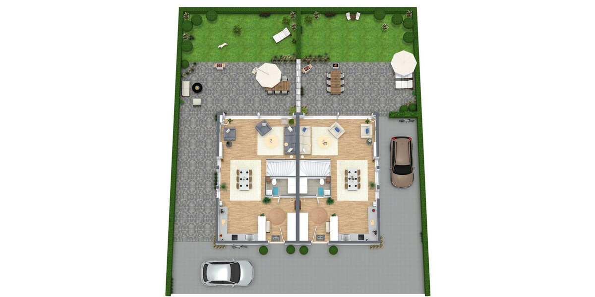 Stilvolle Neubau-Doppelhäuser in Toplage St. Mauritz! - Doppelhaushälfte Münster / Ost Ost | Angebot:26007014