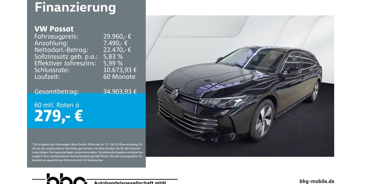 VW Passat 22.510 km 29.960 &euro; Ettlingen 76275