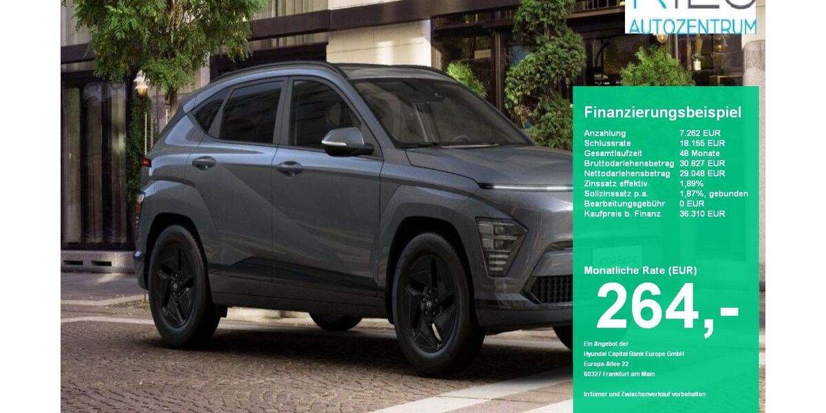 Hyundai KONA 3.800 km 36.310 &euro; Bad Soden-Salmünster 63628