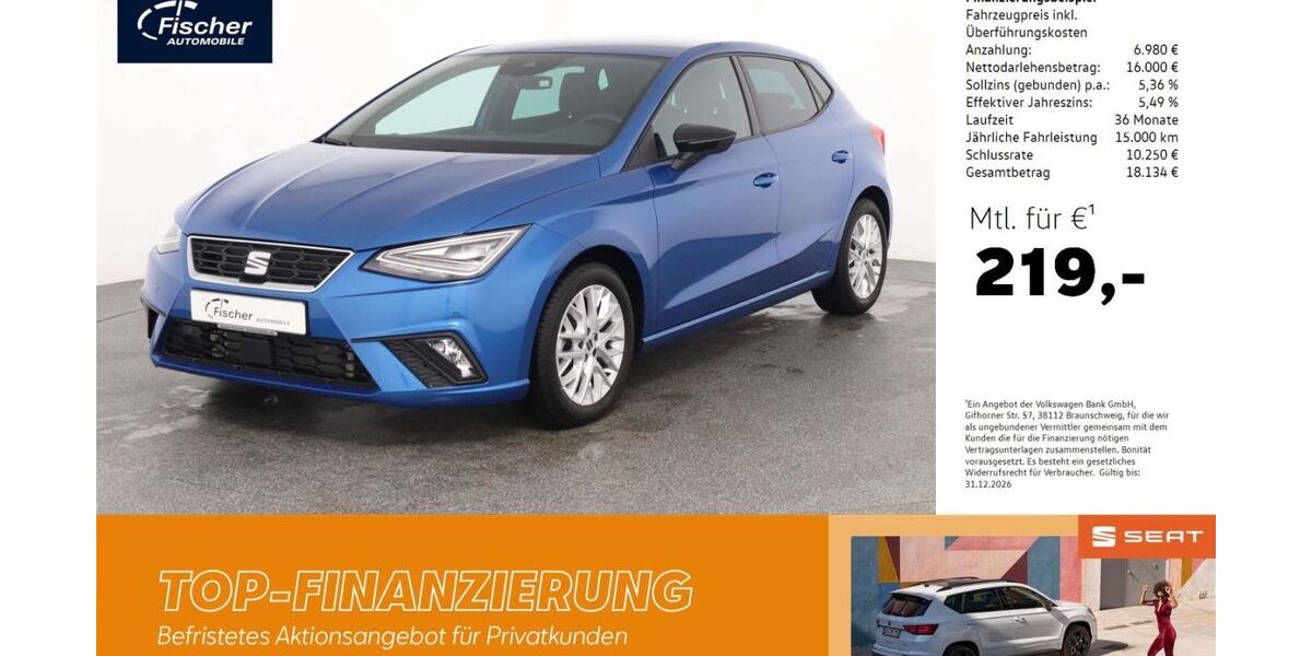 Seat Ibiza 9.892 km 22.480 &euro; Neumarkt 92318