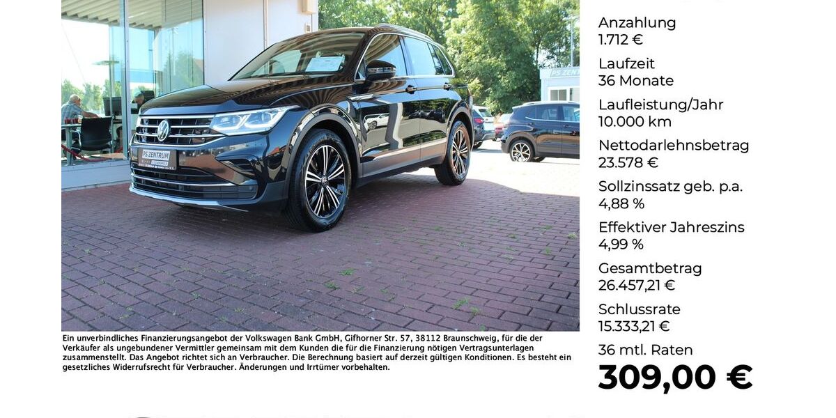 VW Tiguan 95.795 km 23.990 &euro; Lengerich 49525
