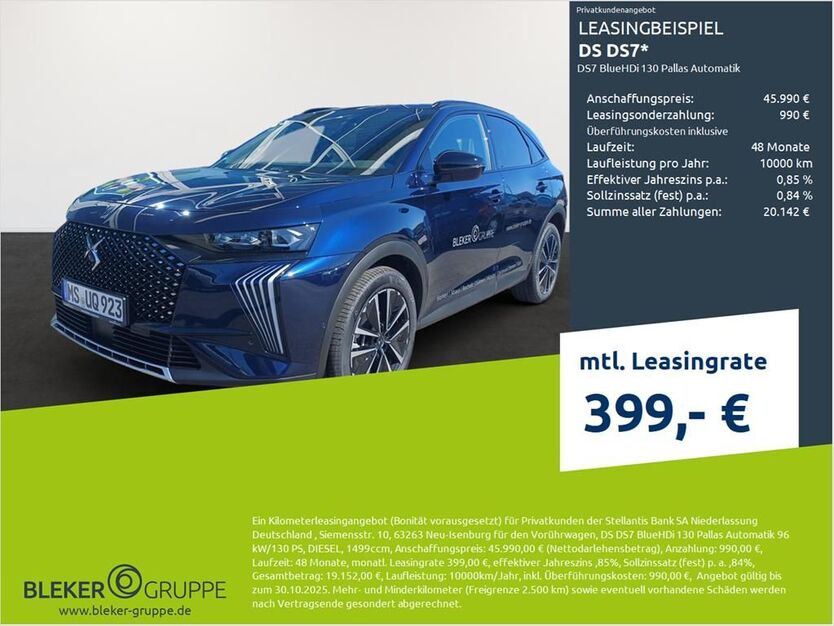 DS Automobiles DS7 (Crossback) 8.626 km 42.990 € Münster - Amelsbüren 48163