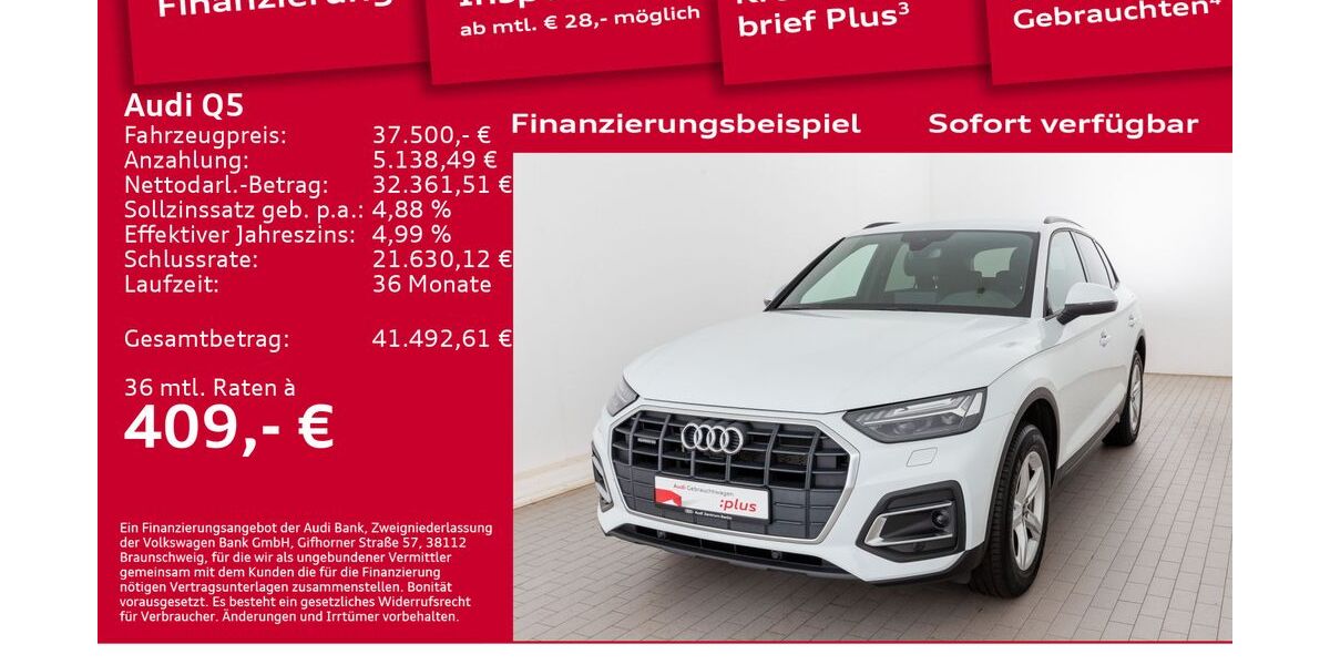 Audi Q5 36.350 km 37.500 € Berlin 12489