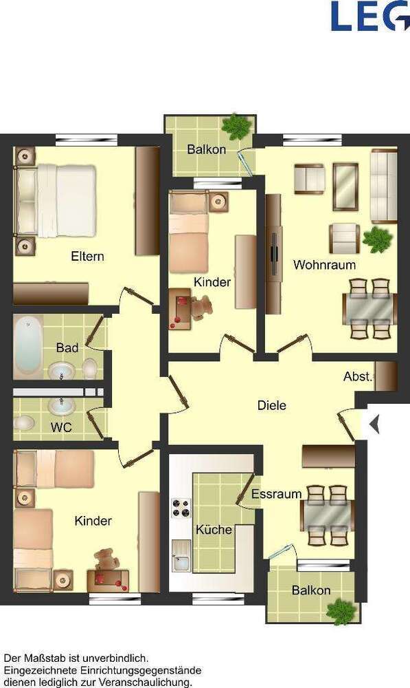 Wohnung zum Mieten in Grevenbroich 863 € 95 m²