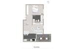 Etagenwohnung Regensburg Brandlberg - 2 Zimmer, 50 m&sup2;, 340.000&euro; | Angebot:27087953