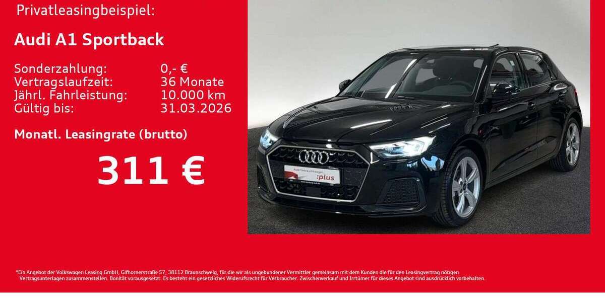 Audi A1 1.028 km 25.441 &euro; Hamburg 20537