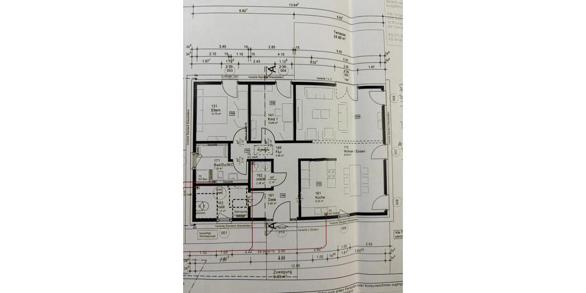 Bungalow Haselünne - 3 Zimmer, 103 m&sup2;, 1.150&euro; | Angebot:24878281