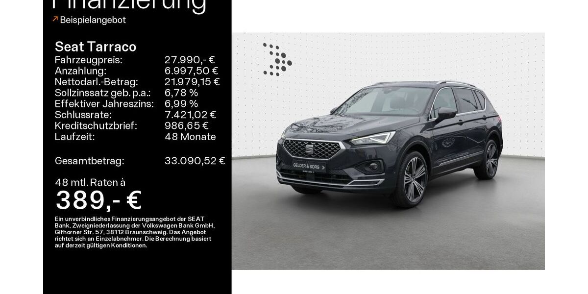 Seat Tarraco 125.308 km 27.990 &euro; Haßfurt 97437