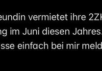 2 Zimmer Wohnung im Juni in München Schwabing West zu vermieten