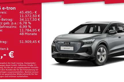Audi Q4 e-tron 10.048 km 45.490 &euro; Dresden 01067