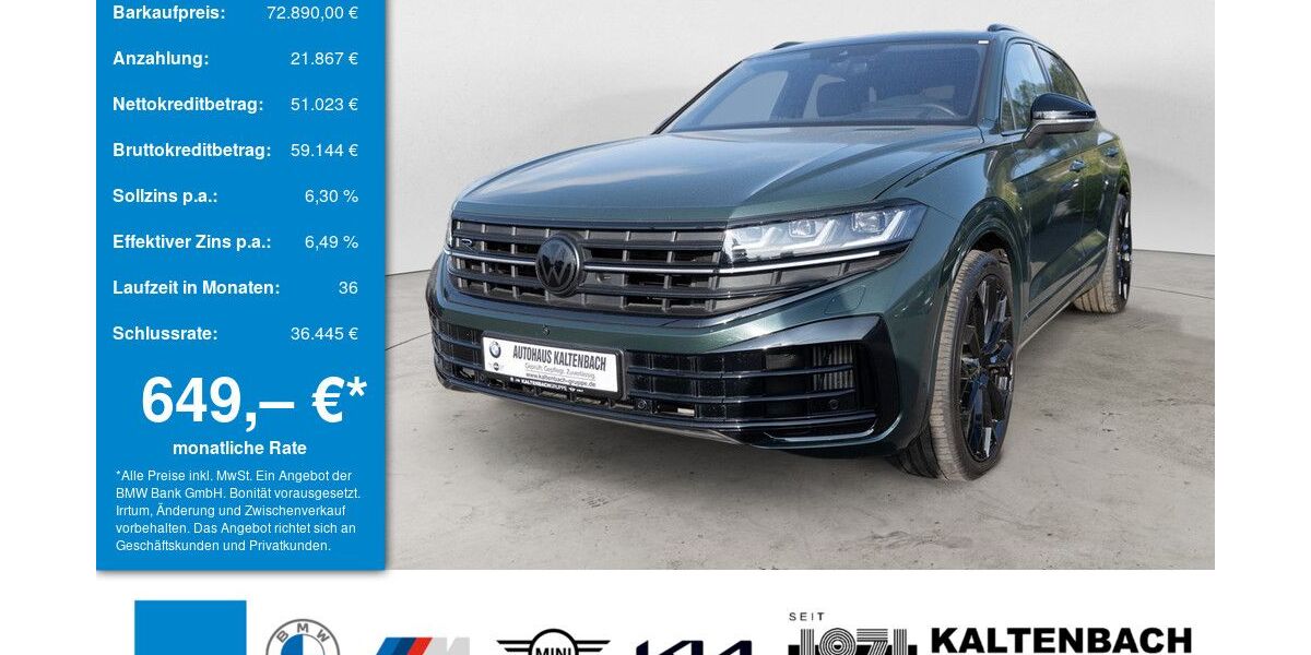 VW Touareg 34.152 km 72.390 &euro; Olpe 57462