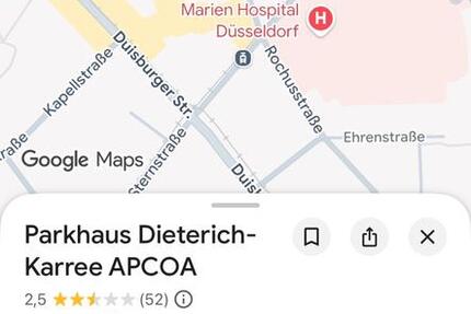 Garagen / Stellplätze Düsseldorf Pempelfort - 5&euro; | Angebot:26384226