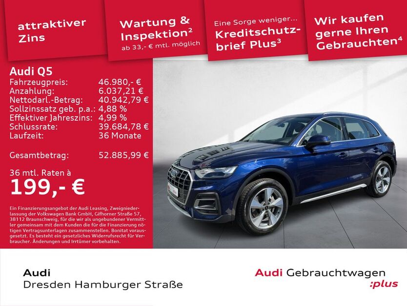Audi Q5 25.484 km 46.980 € Dresden 01067