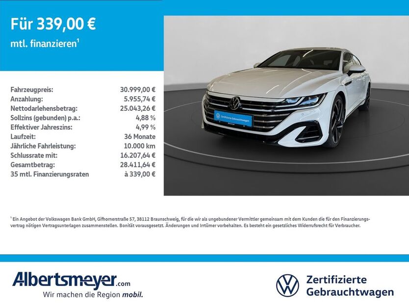 VW Arteon 100.047 km 30.999 € Nordhausen 99734
