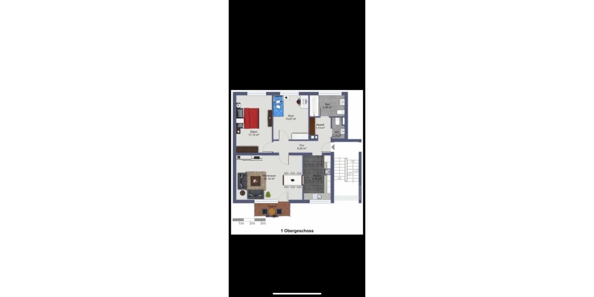 Etagenwohnung Rockenhausen - 3 Zimmer, 81 m&sup2;, 950&euro; | Angebot:26112506