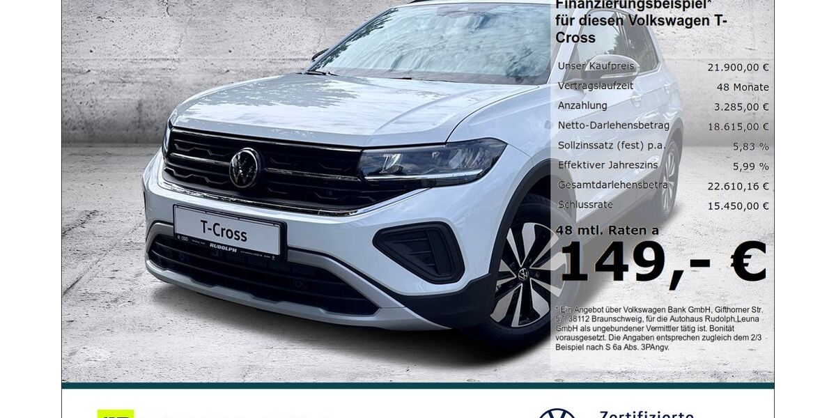 VW T-Cross 5.000 km 21.900 &euro; Leuna 06237