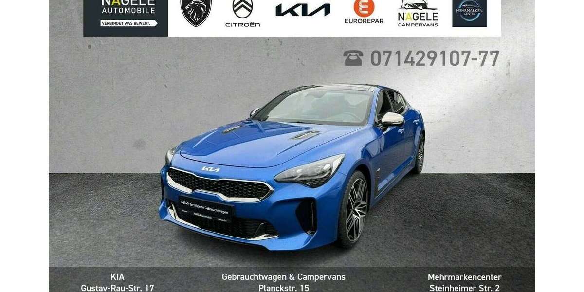 Kia Stinger 40.028 km 41.800 &euro; Bietigheim-Bissingen 74321