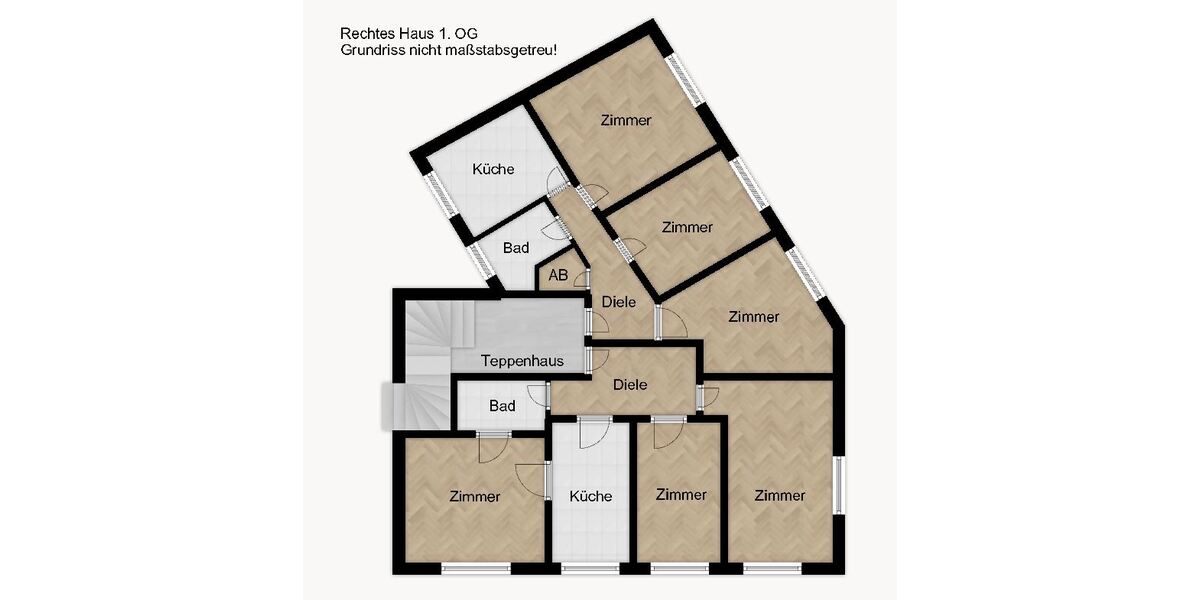 Mehrfamilienhaus in traumhafter Lage im Herzen von Münster mit stilvollem Ambiente! 26 zimmer