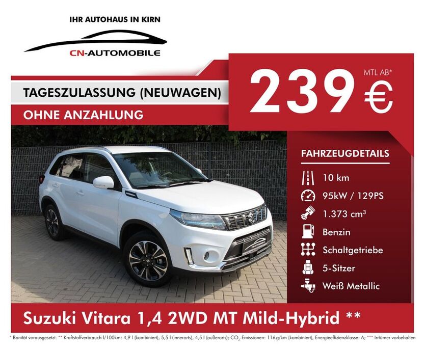 Suzuki Vitara 50 km 21.990 € Kirn 55606