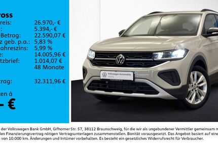 VW T-Cross 7.500 km 26.970 &euro; Leipzig 04277