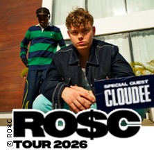 RO$C - TOUR 2026 + Special Guest: CLOUDEE 09.04.2026 Bahnhof Pauli