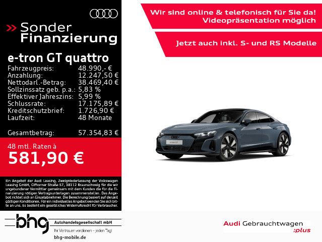 Audi e-tron GT 71.725 km 48.990 &euro; Freiburg 79115