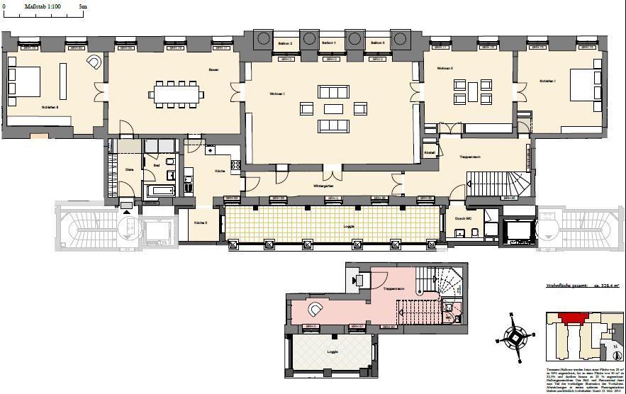 Loft - Studio - Atelier Potsdam Berliner Vorstadt - 7 Zimmer, 390 m&sup2;, 7.010&euro; | Angebot:26728684