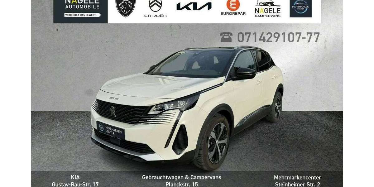 Peugeot 3008 21.302 km 26.800 &euro; Bietigheim-Bissingen 74321