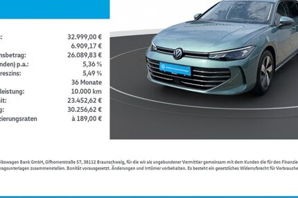 VW Passat Variant 18.335 km 32.999 &euro; Mühlhausen/Thüringen 99974