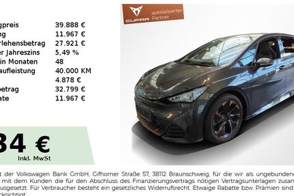 Cupra Born 20.750 km 27.750 &euro; Nürnberg 90441