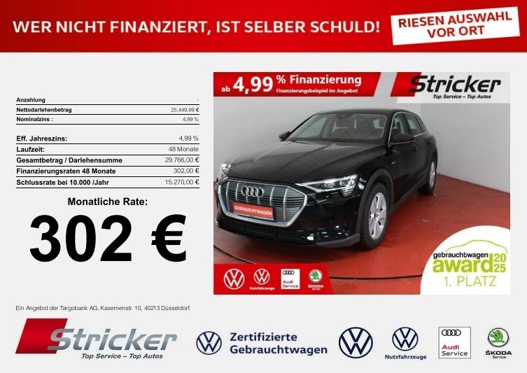 Audi e-tron 48.974 km 25.449 &euro; Horn-Bad Meinberg 32805