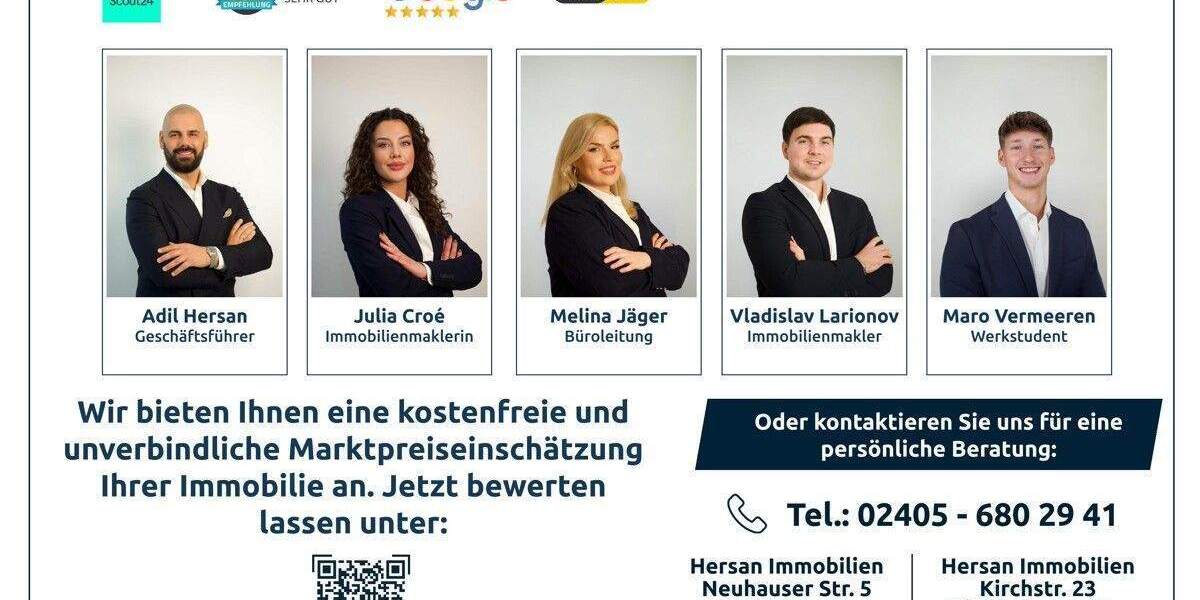 Doppelhaushälfte Baesweiler - 6 Zimmer, 101 m&sup2;, 329.000&euro; | Angebot:25424228