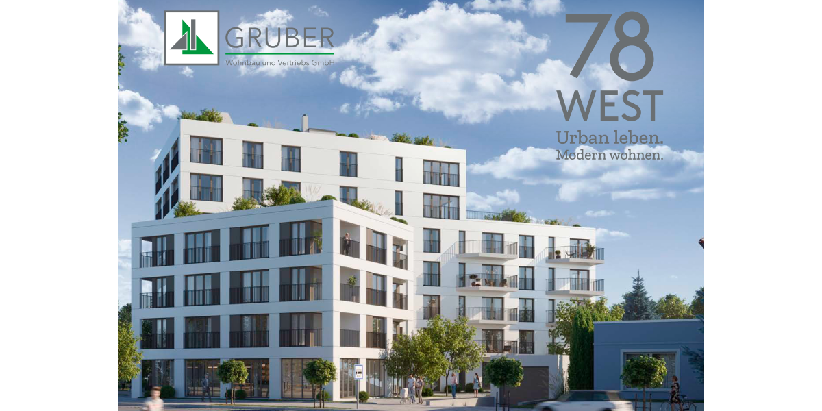 Etagenwohnung Regensburg Königswiesen - 4 Zimmer, 122 m&sup2;, 2.450&euro; | Angebot:24909508