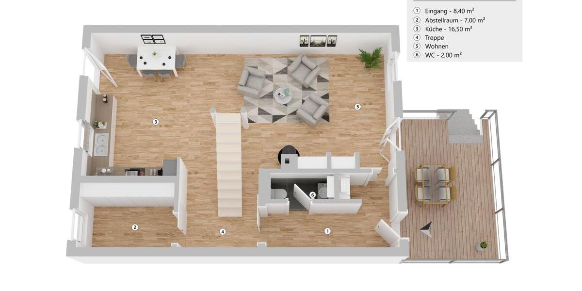 Maisonettenwohnung Bad Gottleuba-Berggießhübel Berggießhübel - 3 Zimmer, 198 m&sup2;, 2.000&euro; | Angebot:21638898