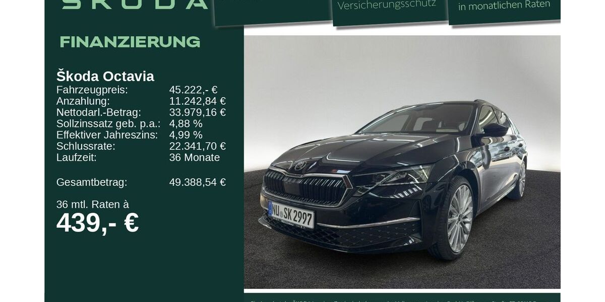 Skoda Octavia 2.625 km 41.950 &euro; Neu-Ulm 89231