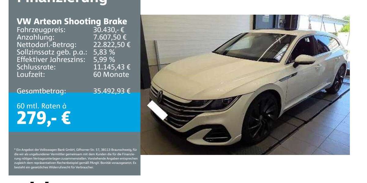 VW Arteon 80.369 km 30.430 &euro; Ettlingen 76275