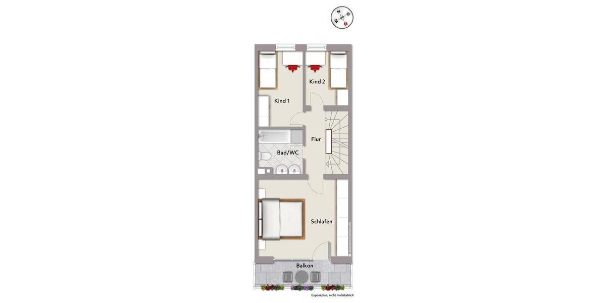 Reihenhaus Ottensoos - 6 Zimmer, 110 m&sup2;, 1.300&euro; | Angebot:26423334