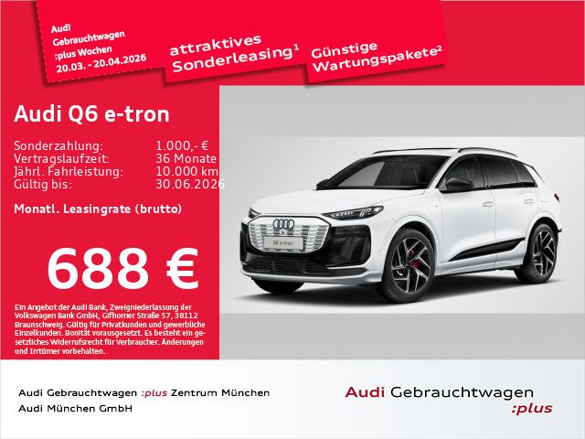 Audi Q6 e-tron 14.475 km 71.962 &euro; Eching 85386