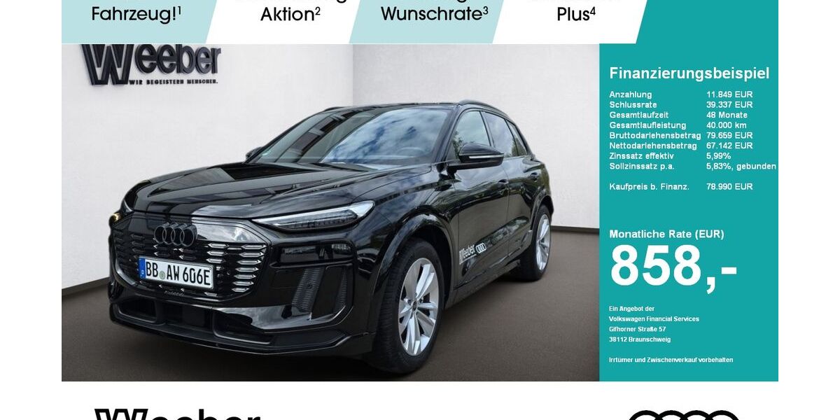 Audi SQ6 e-tron 19.900 km 78.990 &euro; Herrenberg 71083