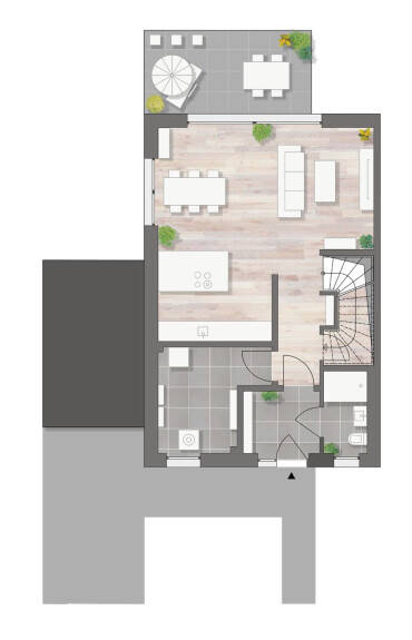Doppelhaushälfte Coswig - 4 Zimmer, 112 m&sup2;, 1.899&euro; | Angebot:26171260
