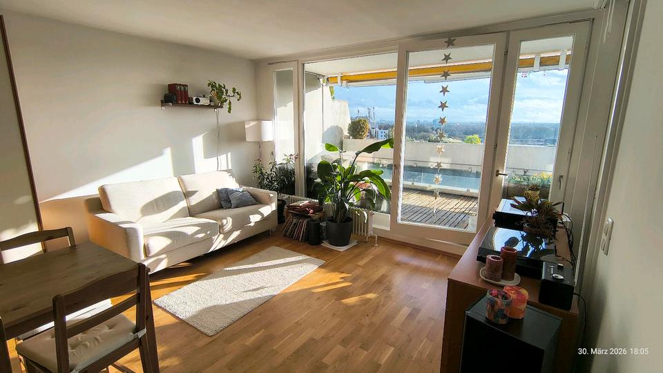 Terrassenwohnung München Moosach - 2 Zimmer, 64 m&sup2;, 1.480&euro; | Angebot:26035491