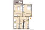 Etagenwohnung Sangerhausen - 3 Zimmer, 61 m&sup2;, 366&euro; | Angebot:26381092