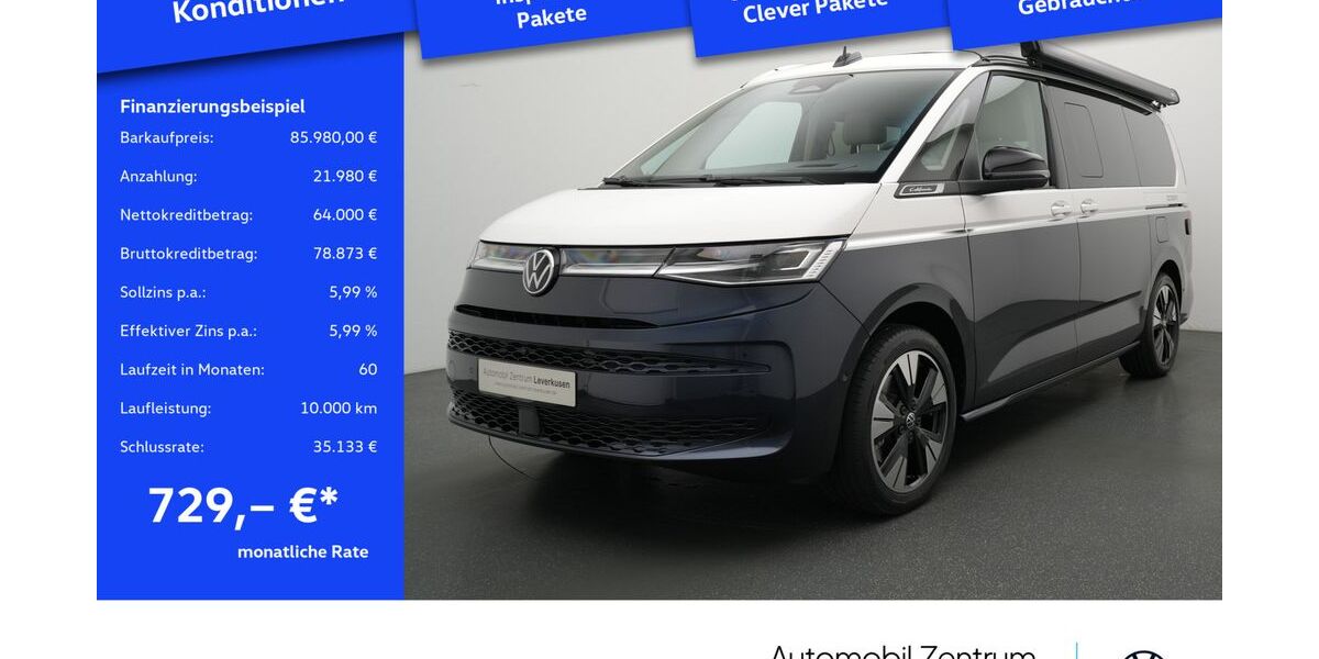 VW T7 California 1.001 km 85.980 &euro; Leverkusen 51379