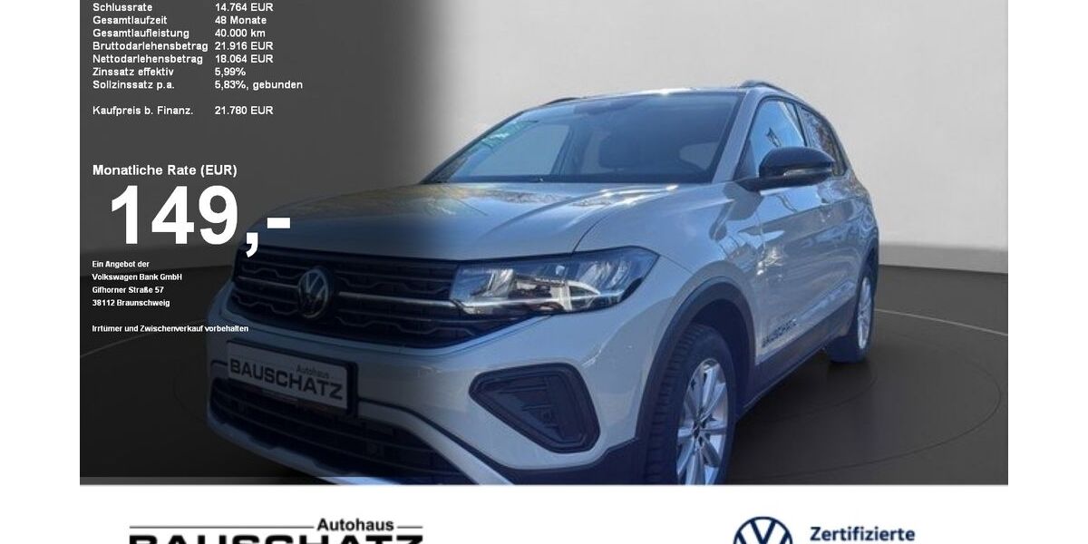 VW T-Cross 7.202 km 21.780 &euro; Sigmaringen 72488