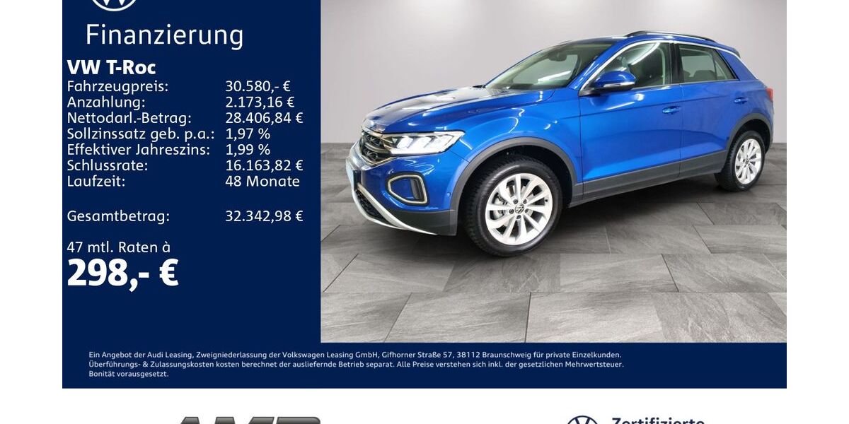 VW T-Roc 15.320 km 29.980 &euro; Borna 04552