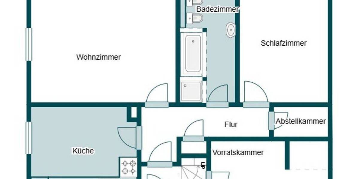 Einfamilienhaus Eckental Brand - 6 Zimmer, 113 m&sup2;, 349.000&euro; | Angebot:26345427