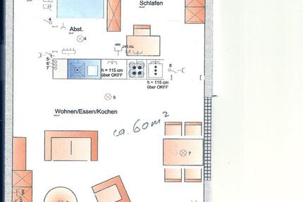 Wohnung Gießen - 2 Zimmer, 60 m&sup2;, 321.500&euro; | Angebot:26715270
